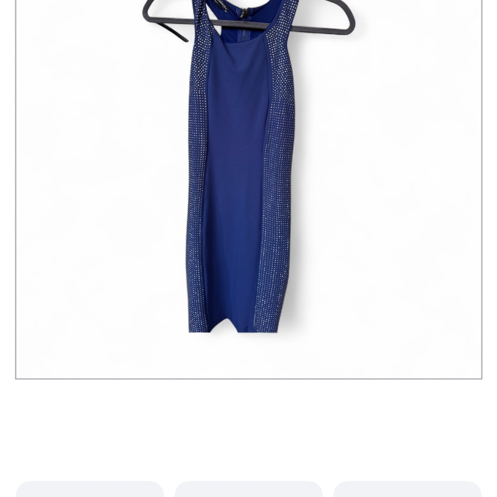 bebe Navy Blue Mini Dress